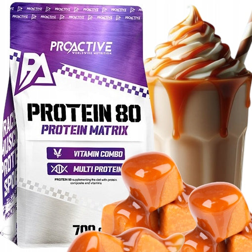 WPC Whey Protein Conditioner VITAMIN C B Caramel ProActive 700g