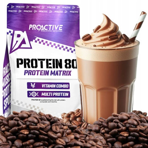 WPC Whey Protein Conditioner Vitamins COFFEE Flavour ProActive 700g