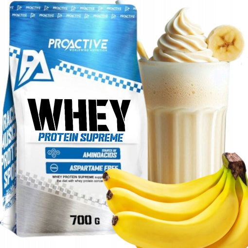 WPC whey PROTEIN SUPPLEMENT ProActive 700g BANANA