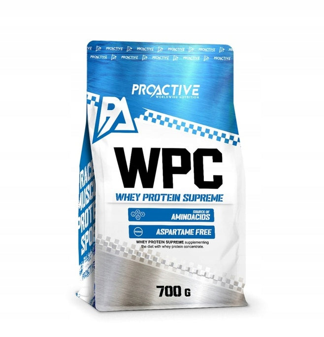 WPC whey PROTEIN SUPPLEMENT ProActive 700g CHOCOLATE Expiration date at least six months from the date of purchase