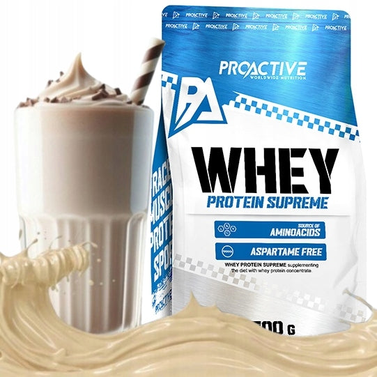 WPC whey PROTEIN SUPPLEMENT ProActive 700g WHITE CHOCOLATE