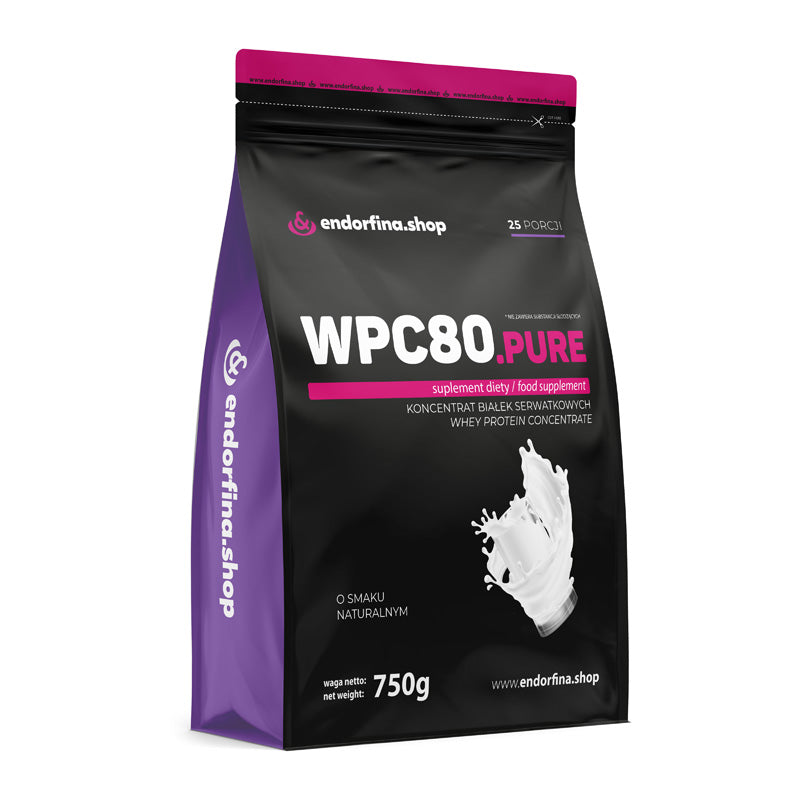 WPC80.PURE protein supplement pure 750g Endorfina.shop
