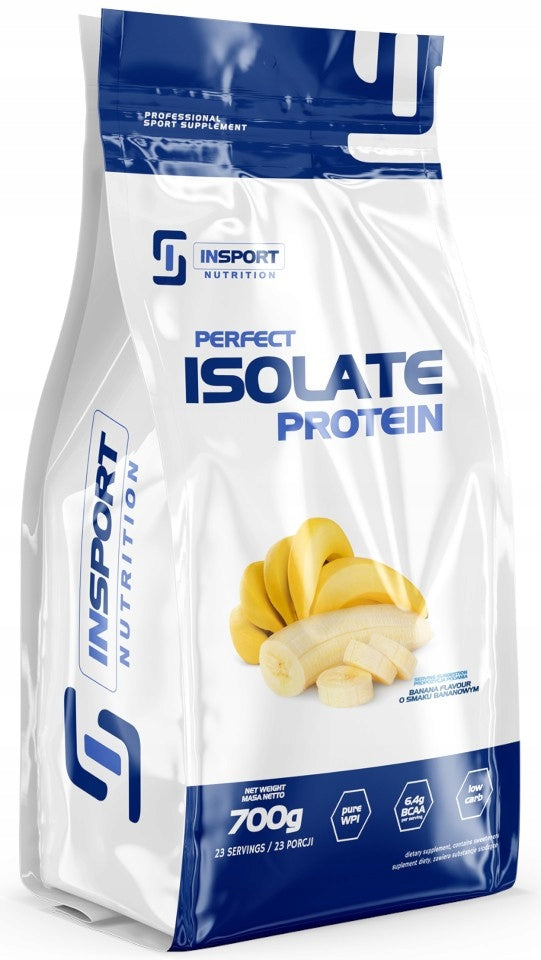 WPI PROTEIN 700g WHEY PROTEIN ISOLATE Banana | INSPORT Expiration date at least 3 months from the date of purchase