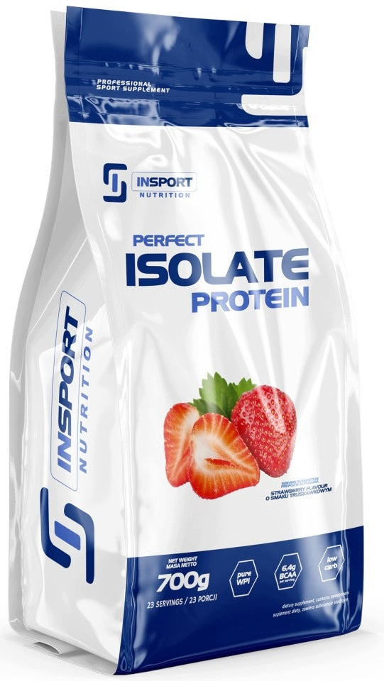 WPI PROTEIN 700g WHEY PROTEIN ISOLATE Strawberry | INSPORT
