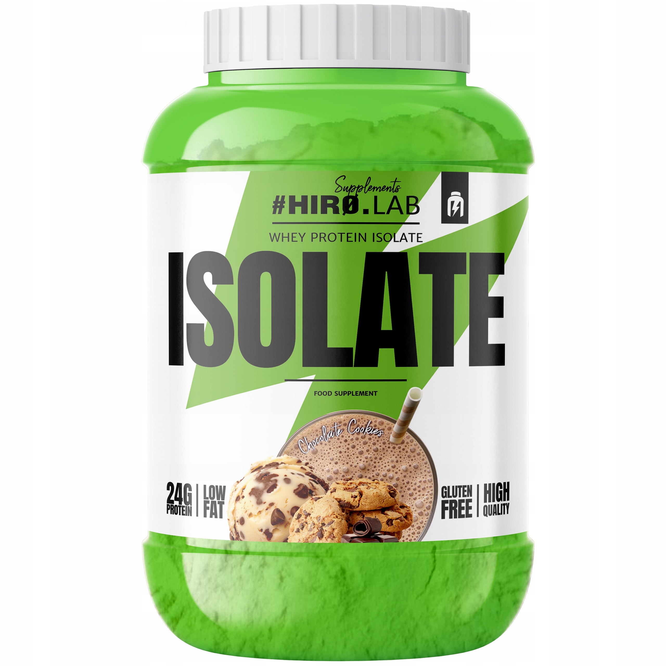 WPI Protein HIRO.LAB Isolate 1800g Chocolate Whey Protein Isolate