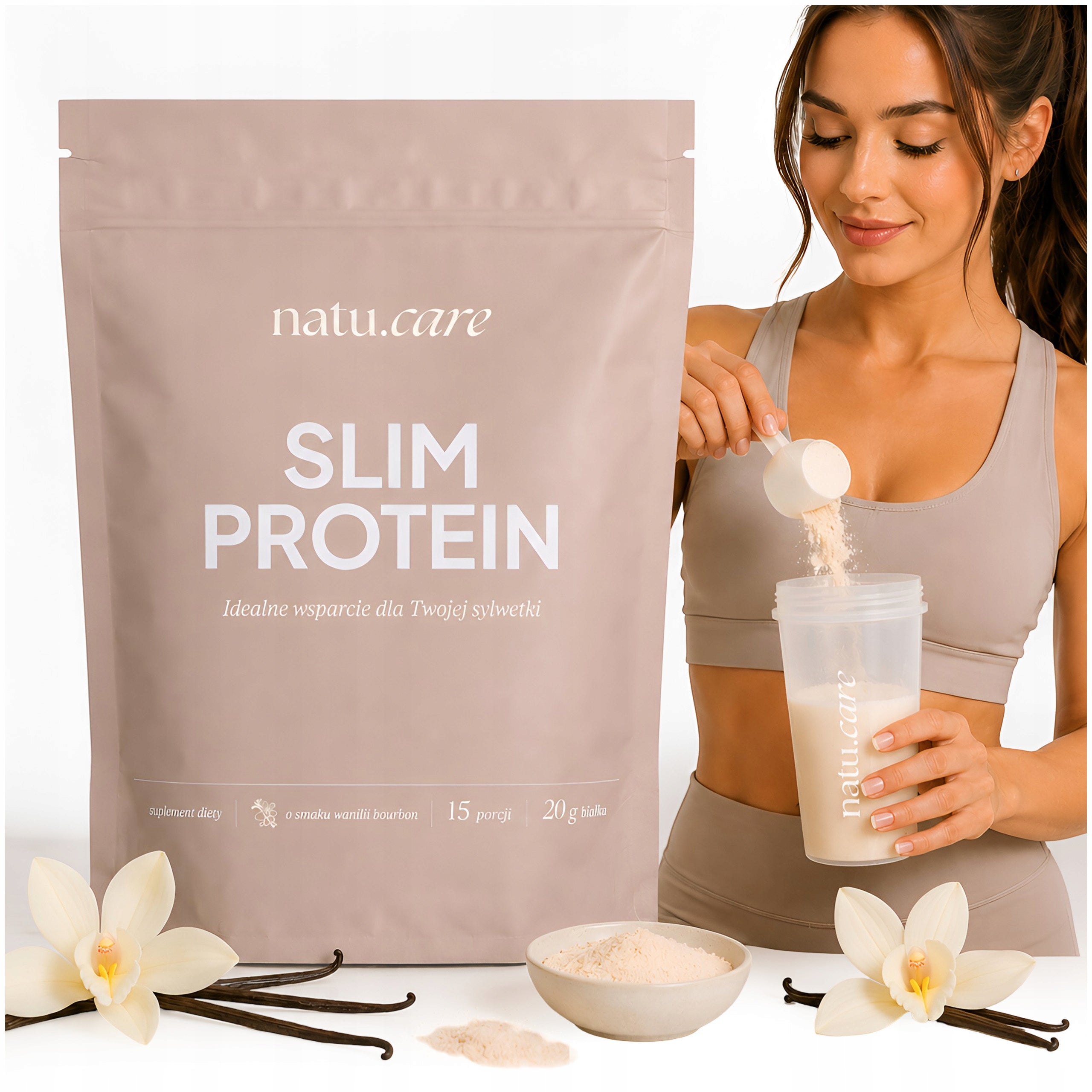 WPI Protein Slim Protein Vanilla Slim Protein Isolate - 375 g | 15 Servings