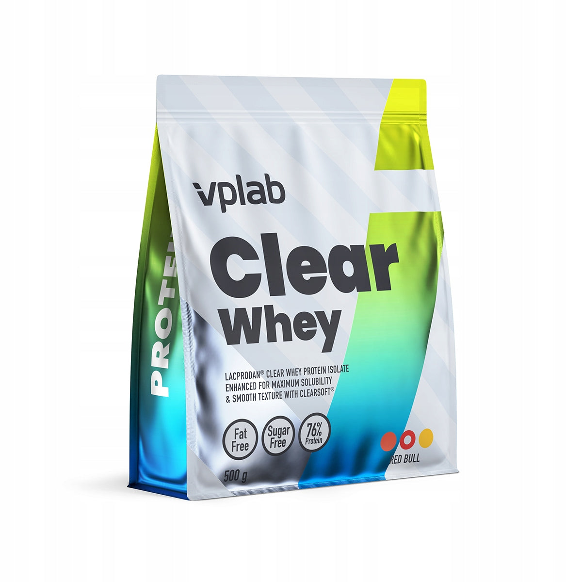 WPI Protein VPLab Clear Whey 500g Taste Red Bull Sugar Free Isolate 20 Servings Packaging status original