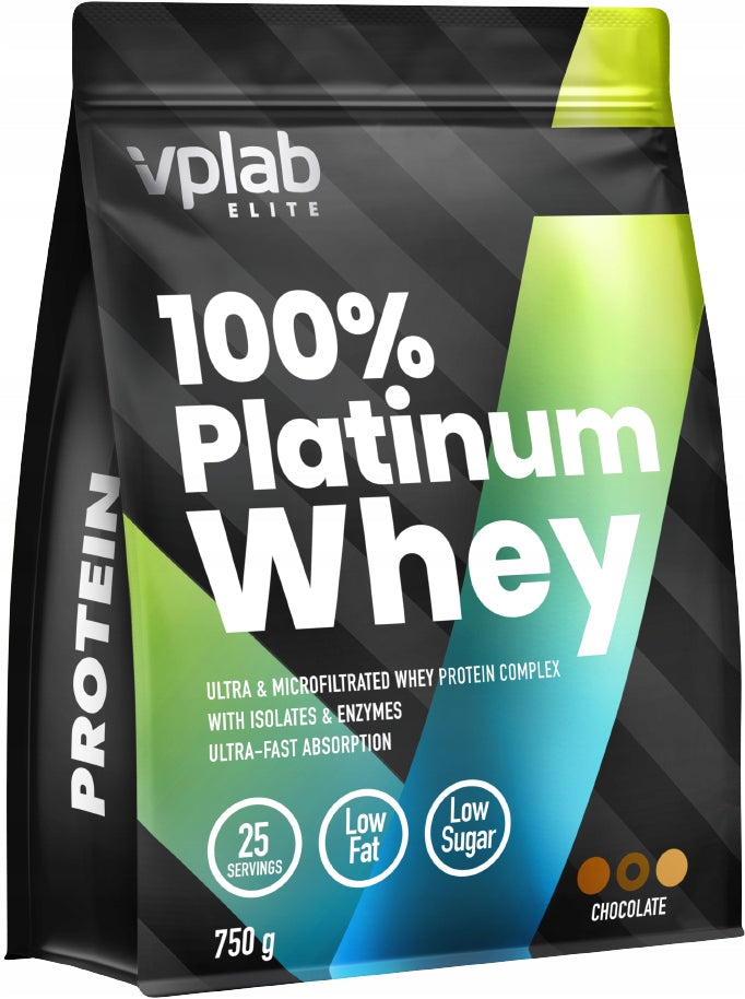 WPI/WPC Protein VPLab Platinum Whey 750g 25 Servings Chocolate