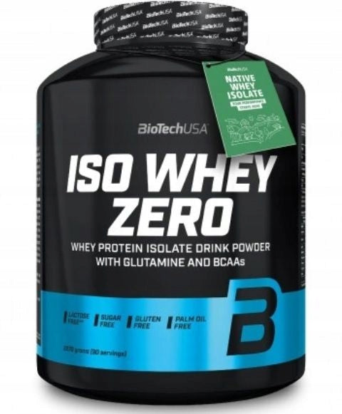 WPI protein supplement Bio Tech Iso Whey Zero - 1816g CHOCOLATE Expiration date not specified