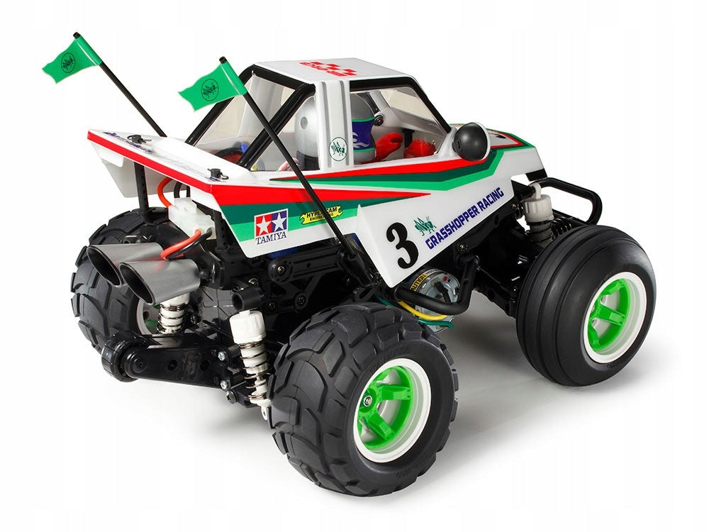 Radijo bangomis valdomas automobilis Tamiya Comical Grasshopper 58662
