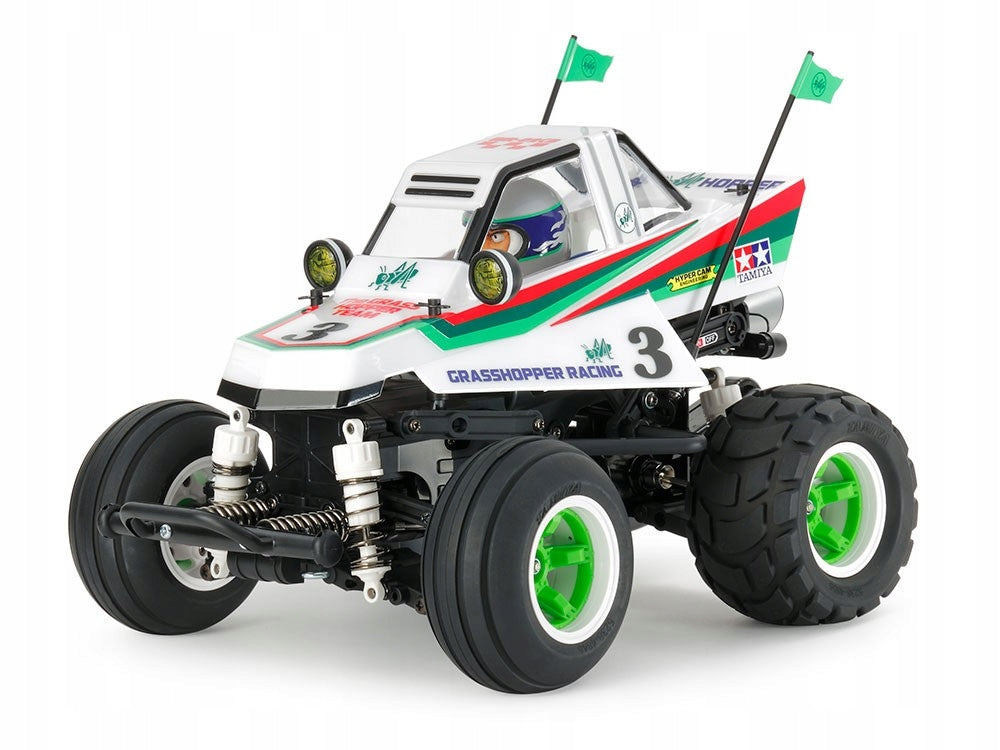 Radijo bangomis valdomas automobilis Tamiya Comical Grasshopper 58662