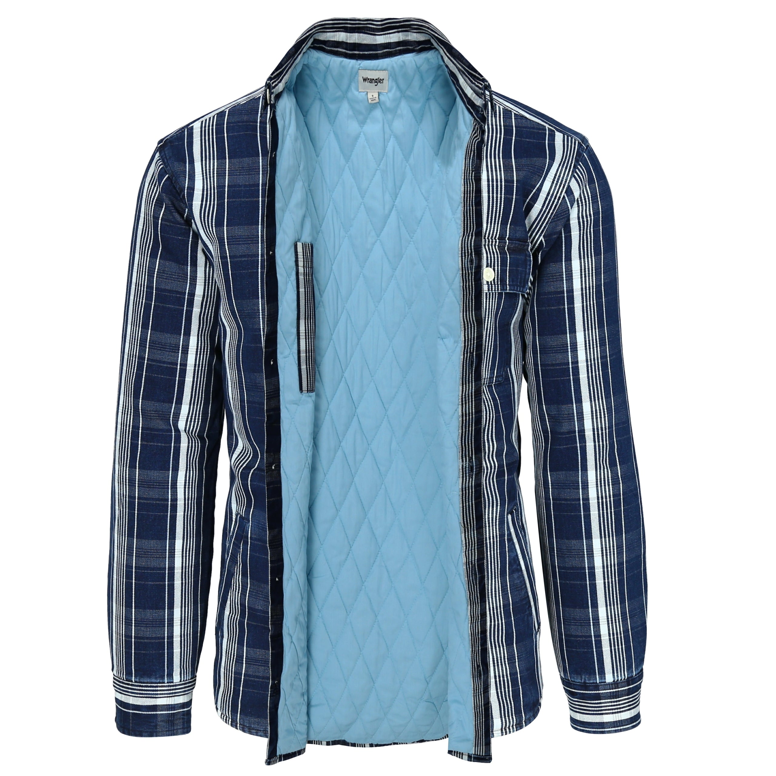 Hemd für Herren Wrangler, blau 