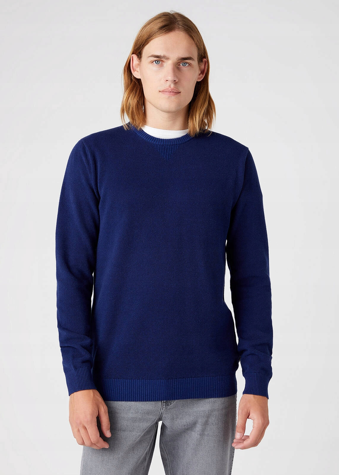 Pullover für Herren Wrangler, blau 