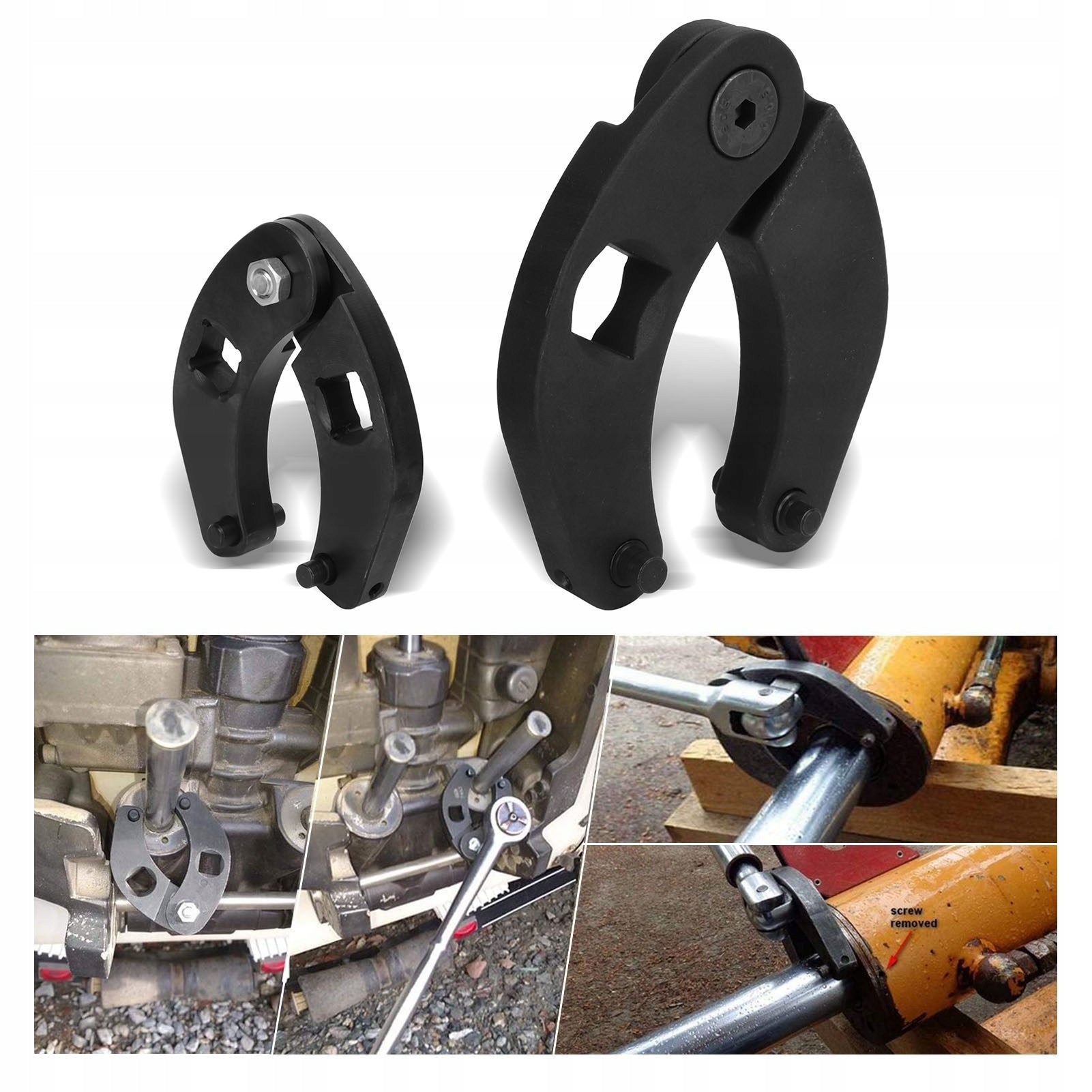 WRENCH FOR HYDRAULIC CYLINDERS ADJUSTABLE TOOLS OTC1266+7463 SET Manufacturer code 16132200920111