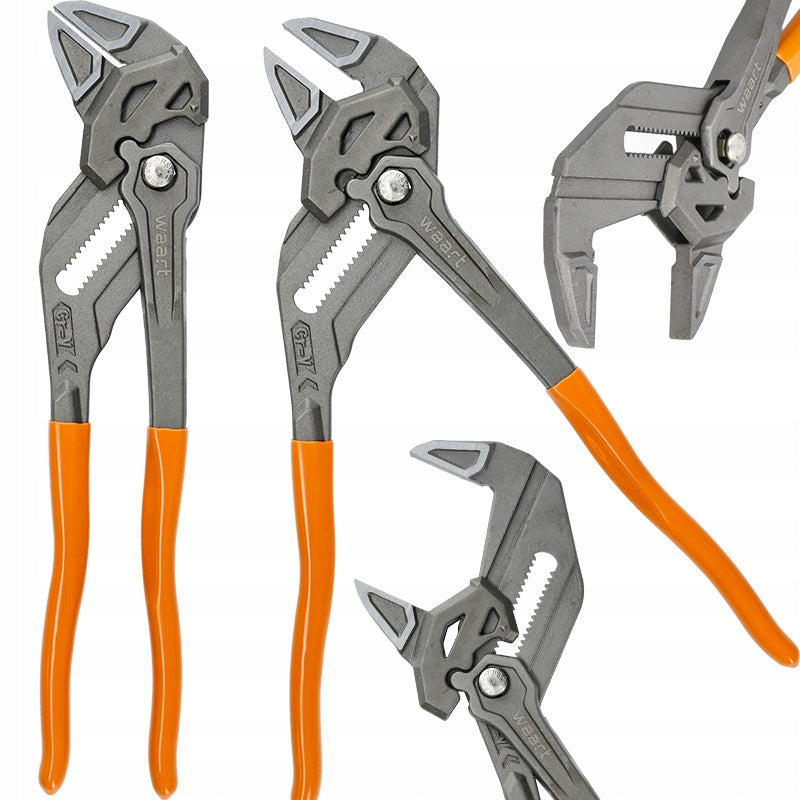 WRENCH, UNIVERSAL ADJUSTABLE PLIERS FOR PIPES, SCREWS, NUTS, INCH 175 mm
