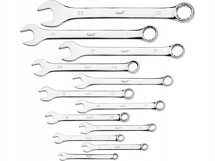WRENCHES FLAT EYELET KEYS 6-22mm SET OF 12 Brand Drel