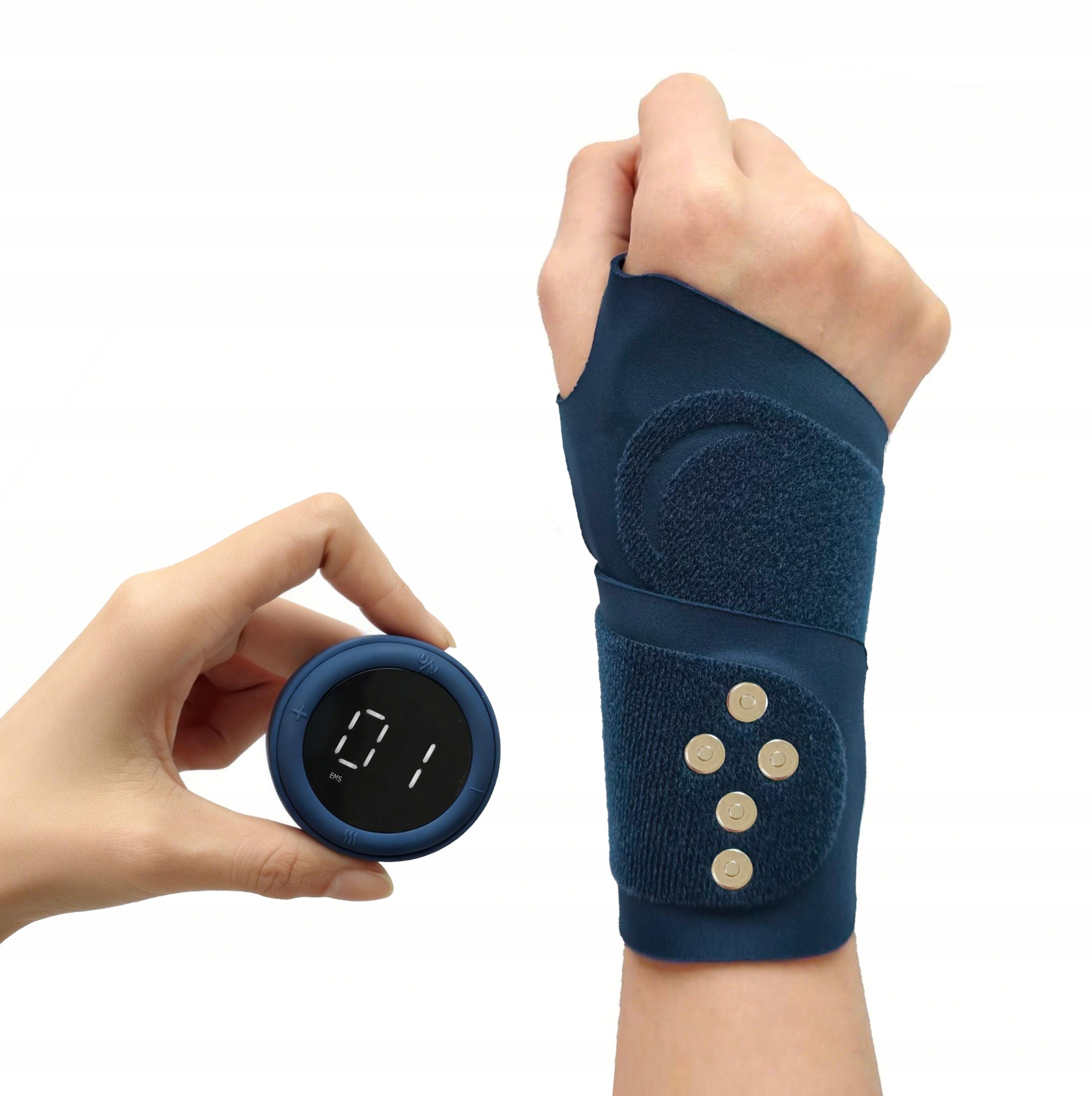 WRIST BAND EMS TENS HEATING VONMIE W3 PAIN ORTHOSIS CARPAL TUNNEL SYNDROME Packaging status original