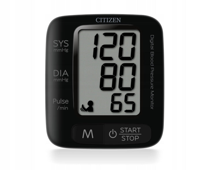 WRIST BLOOD PRESSURE MONITOR CITIZEN MEASUREMENT AT ARRHYTHMIA MODEL CH-650 BLACK Medical device yes