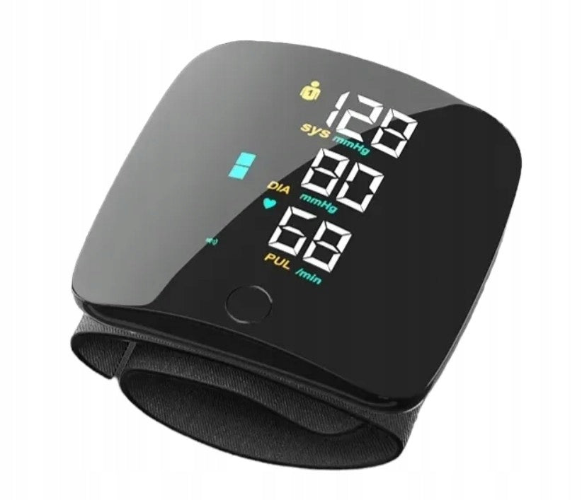 WRIST BLOOD PRESSURE MONITOR ELECTRONIC ARRHYTHMIA CASE USB BATTERY