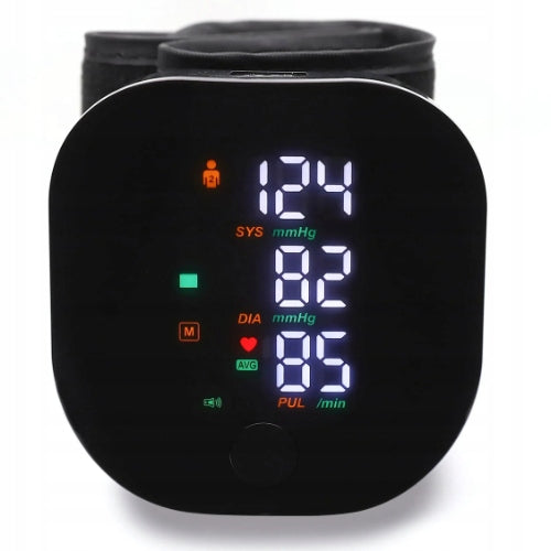 WRIST BLOOD PRESSURE MONITOR ELECTRONIC AUTOMATIC READABLE LCD SCREEN Packaging status original