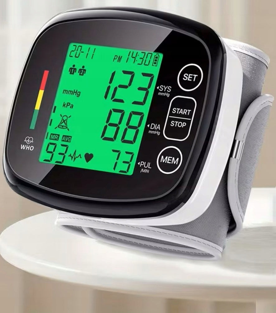 WRIST BLOOD PRESSURE MONITOR FACEIL AUTOMATIC BLOOD PRESSURE MONITOR HEART RATE PULSE Medical device no