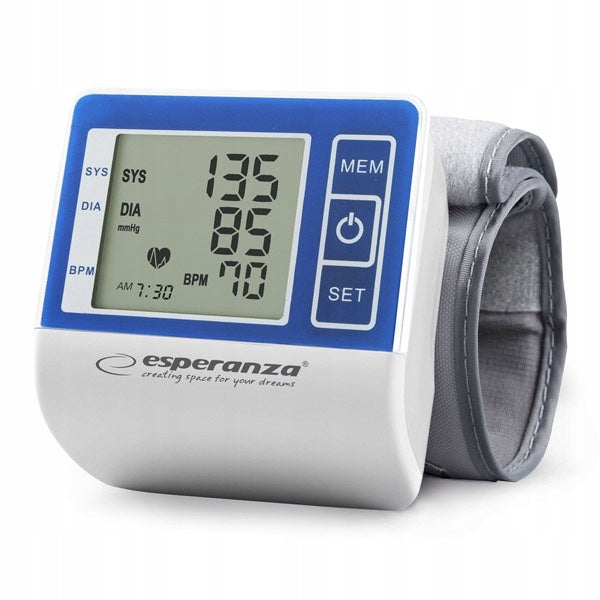 WRIST BLOOD PRESSURE MONITOR FAST PRECISION INNOVATIVE ACCURATE CONVENIENT Medical device no