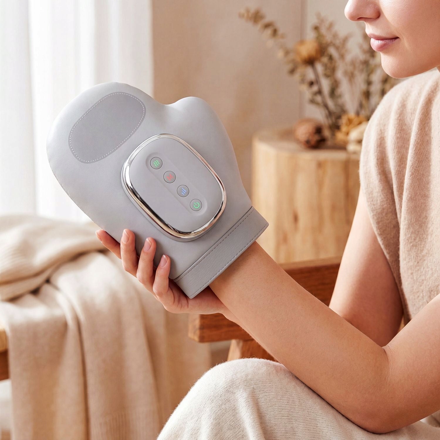 WRIST HAND MASSAGER HEAT FUNCTION WIRELESS KEDICA Packaging status original