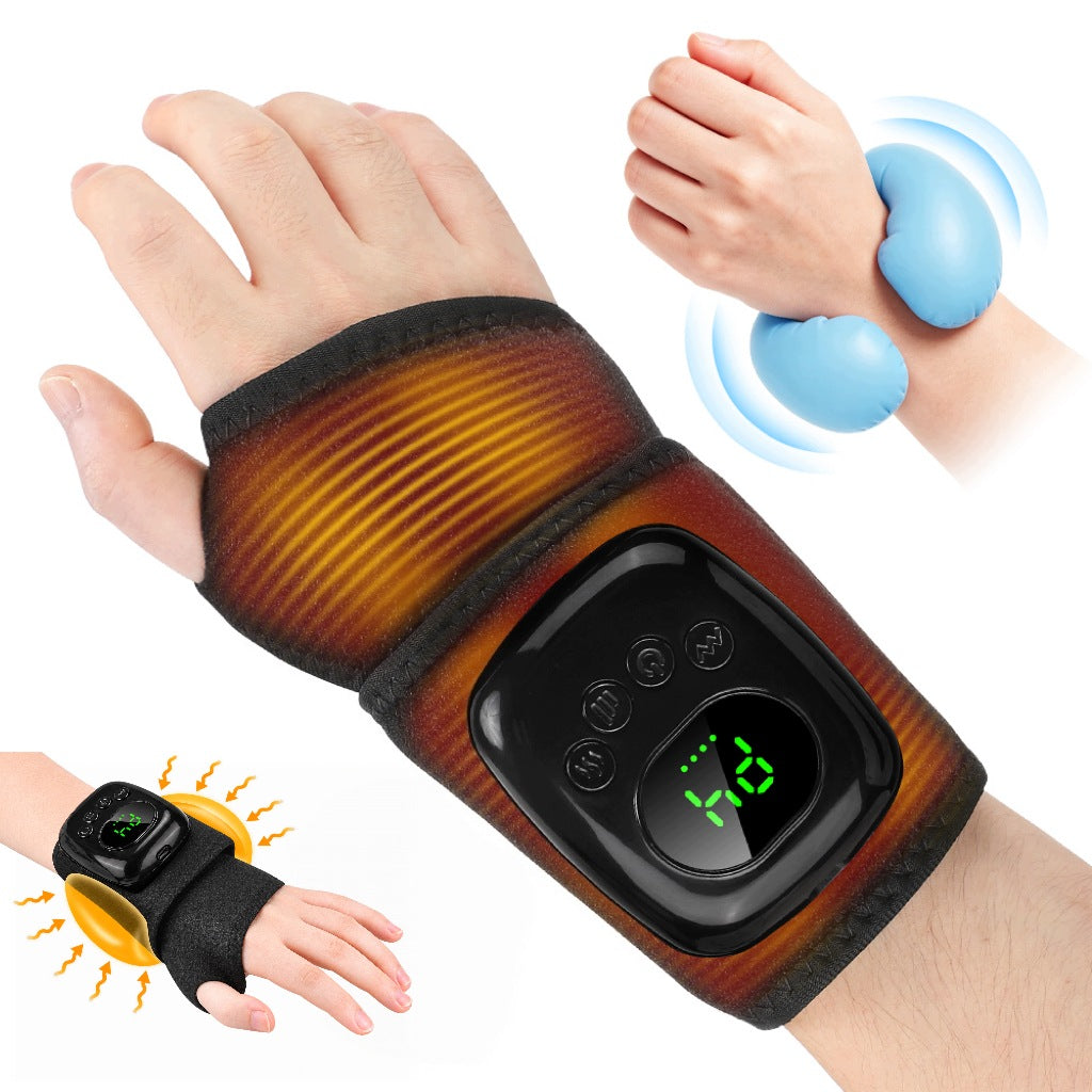 WRIST MASSAGER FOR CARPAL TUNNEL AIR MASSAGE HEATING ORTHOSIS