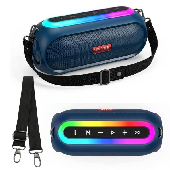 WSTER 40W WIRELESS BLUETOOTH SPEAKER WITH 8000MAH STRAP