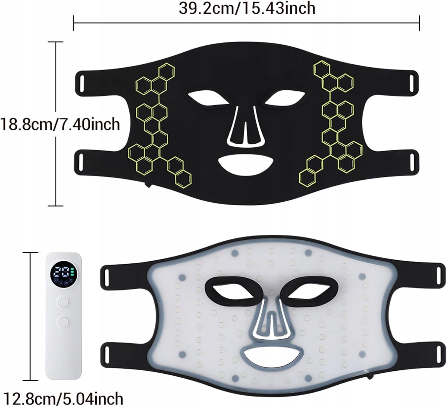 WTHOME LED REJUVENATING MASK FOR PHOTON THERAPY HEALING FIRMING Brand no brand