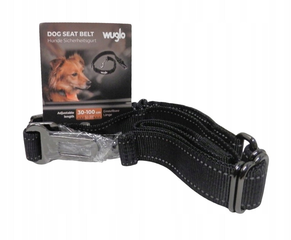WUGLO SAFETY BELT FOR DOG CAR UNIVERSAL FOR CAR 30-100cm Manufacturer code 535