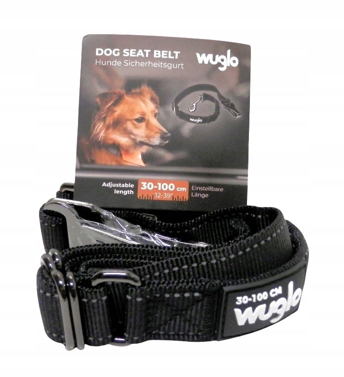 WUGLO SAFETY BELT FOR DOG CAR UNIVERSAL FOR CAR 30-100cm