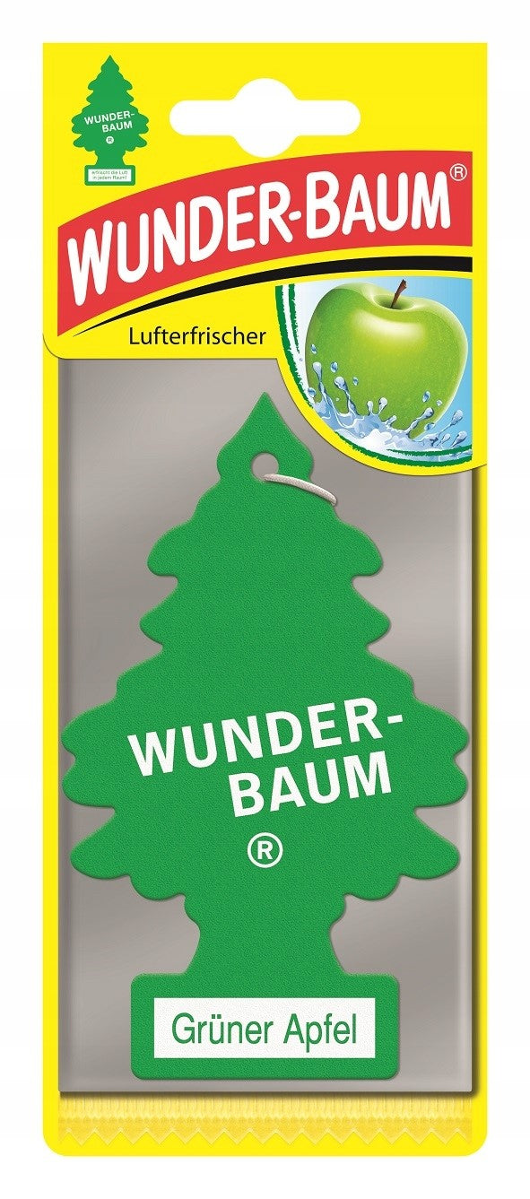 WUNDER BAUM Car Fragrance Christmas Tree - Green Apple