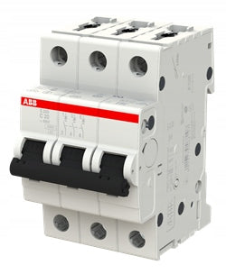 Modularer Automatikschalter Abb SH203-C20, 6kA, 3P, 20A 
