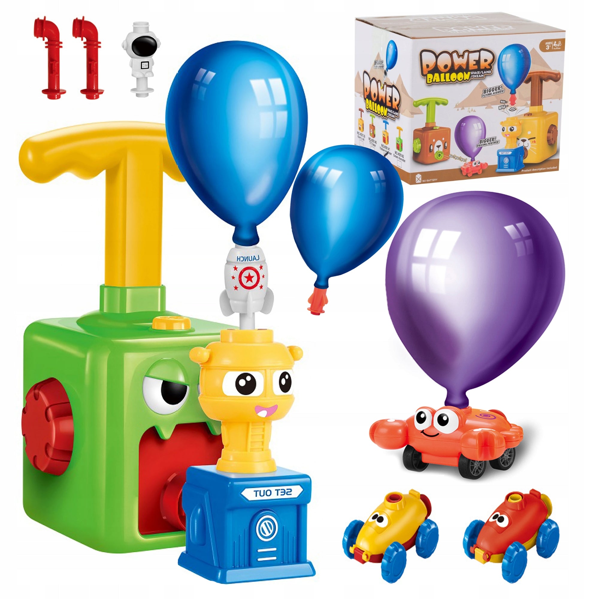 Balionų paleidimo rinkinys Monstras Power Ballon