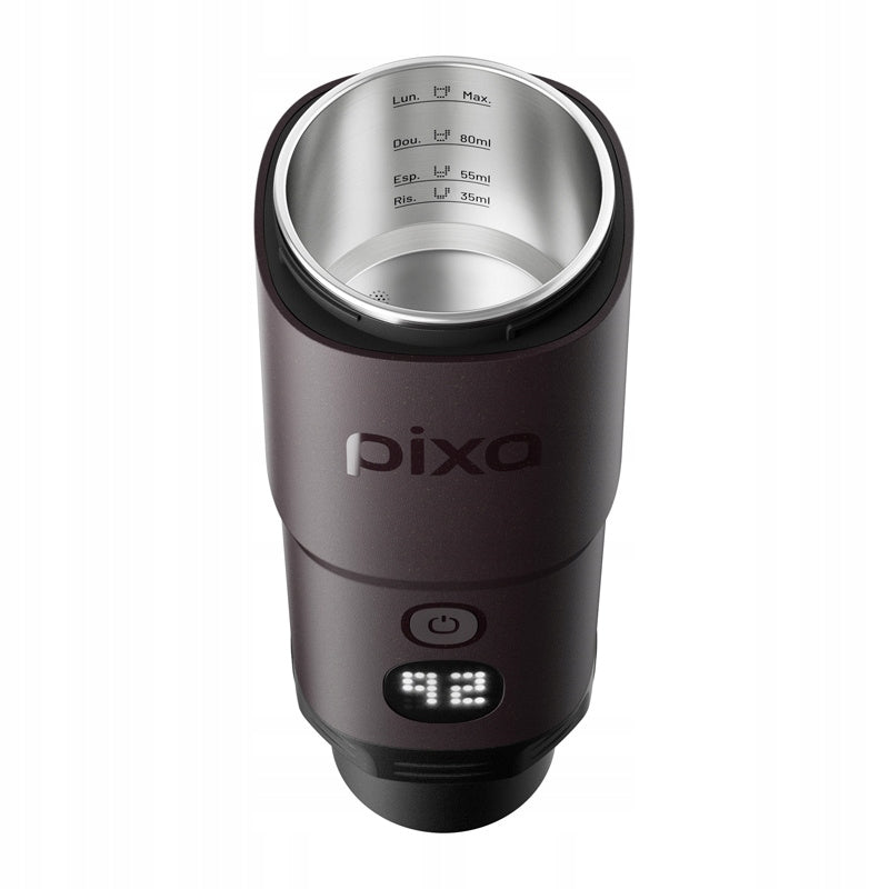 Wacaco Pixapresso Coffee Maker Portable 20Bar USB-C 3000mAh Burgundy Manufacturer code 1091