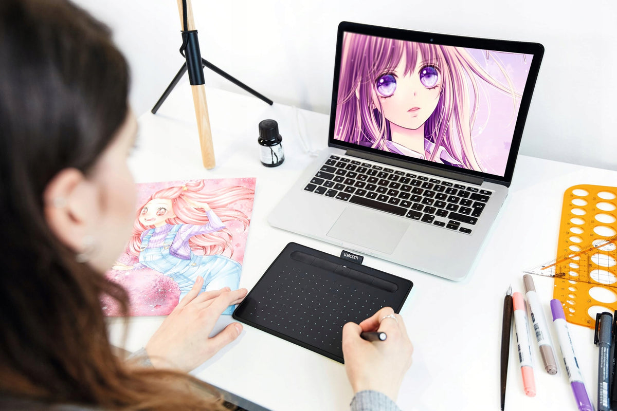 Wacom Intuos S Bluetooth black edition Manga CTL-4100WLK-M Model Intuos S Bluetooth Manga Edition