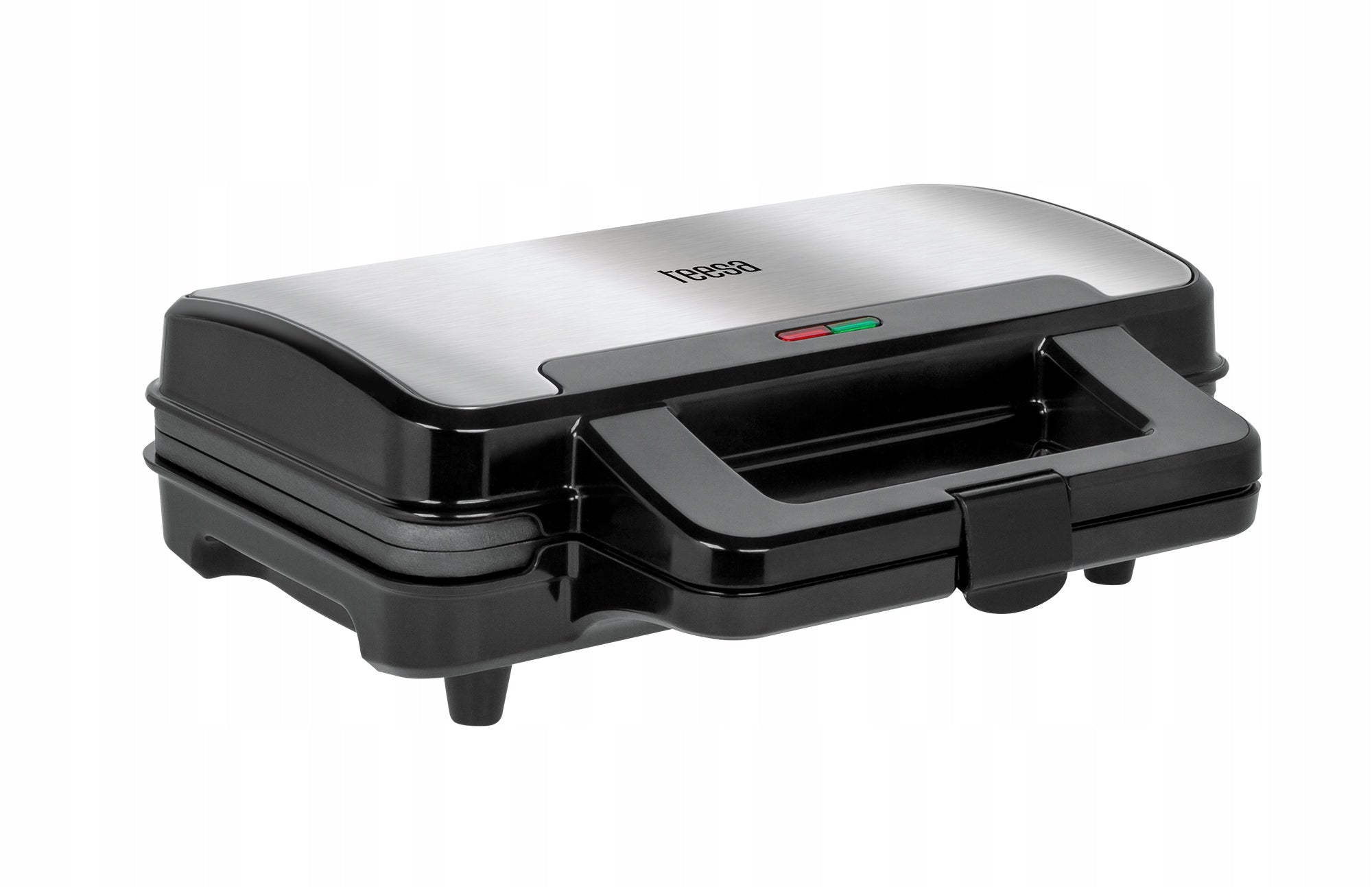 Waffle Iron 2 Waffles Squares 1000W Teesa High Power Nonstick Coating Brand no brand
