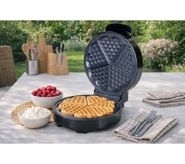 Waffle Iron Alpina BL-29103 1000W Temperature Control Black Packaging status original