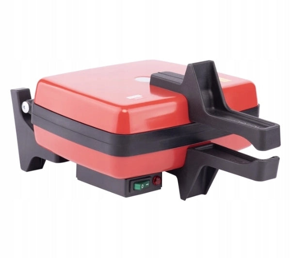 Waffle Iron Dezal 301.5.1 LWN 1300W Red Non-stick coating