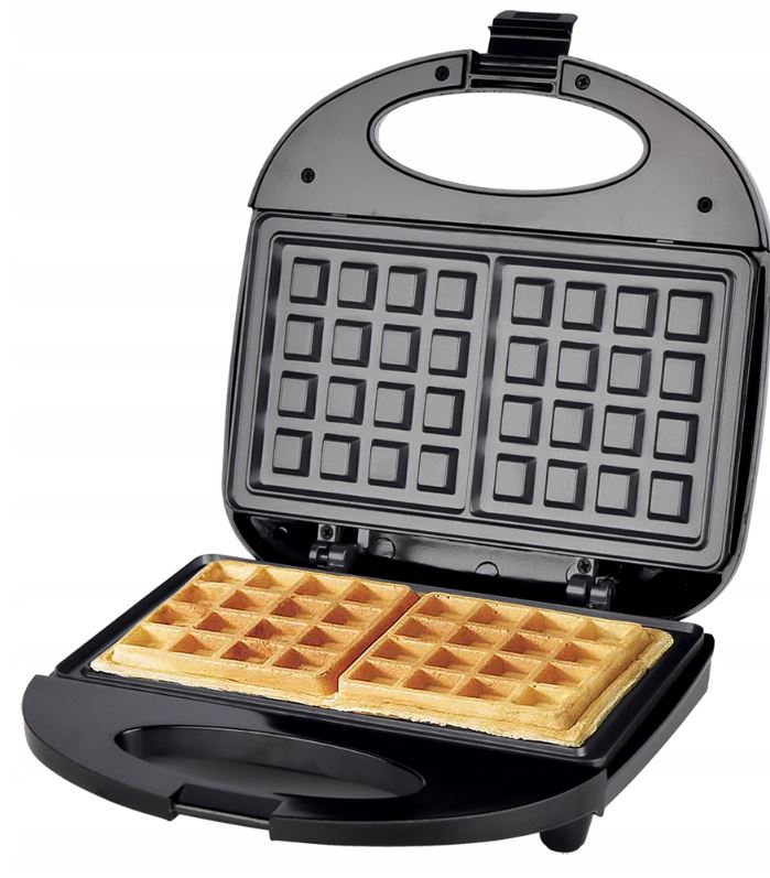 Waffle Iron Esperanza BLUEBERRY black 1000W 2 Large Waffles! Power rating 6.9 W