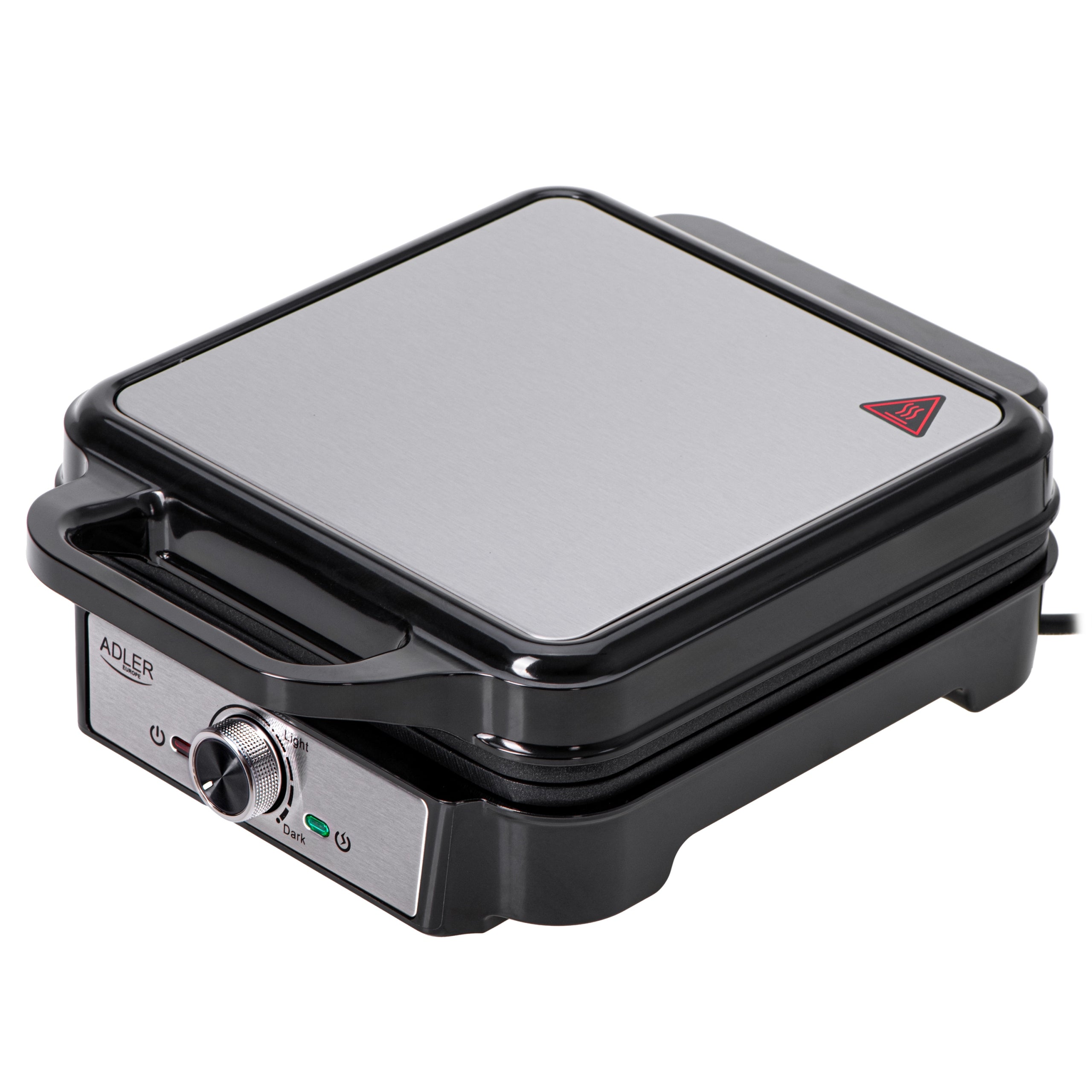 Waffle Iron For 4 Large Crispy Waffles Strong Temp Adjustment 1800W XXL Solid Power rating 1800 W