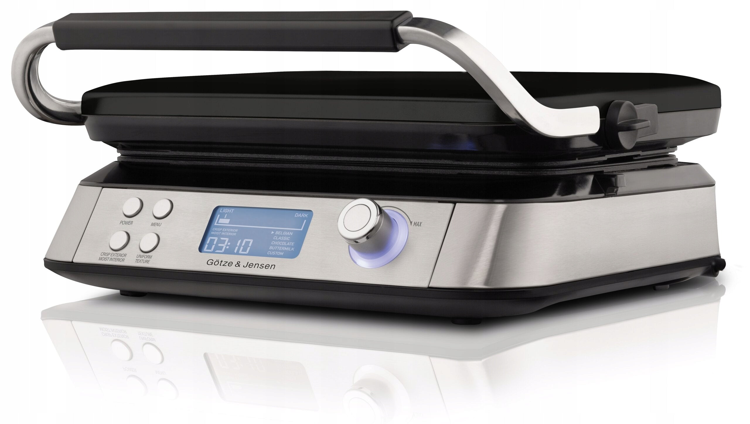 Waffle Iron GÖTZE & JENSEN DW900 1600W LCD Communications indicator light temperature indicator