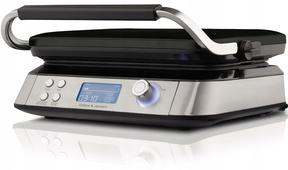 Waffle Iron GÖTZE & JENSEN DW900 1600W LCD Non-stick coating yes