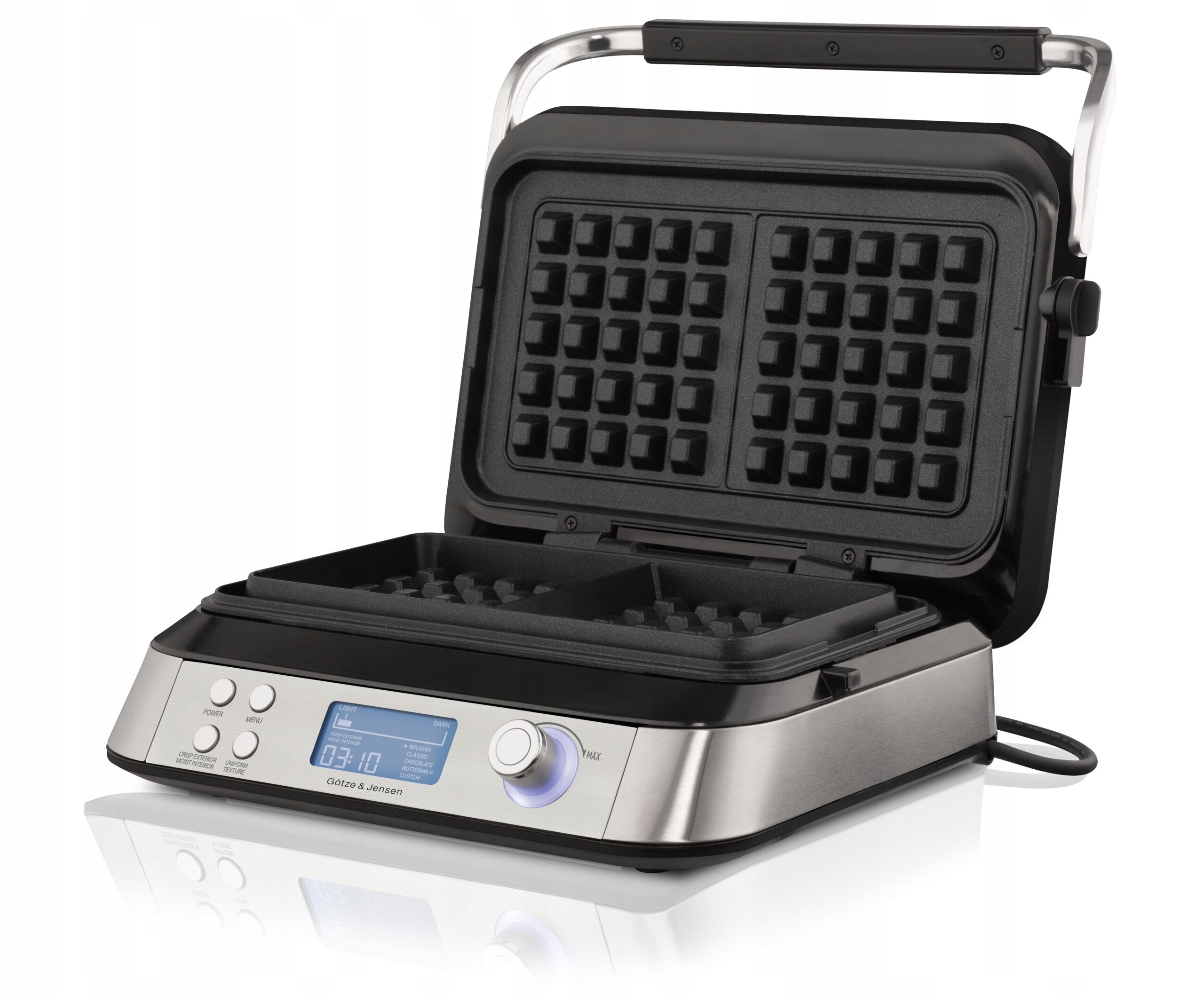 Waffle Iron GÖTZE & JENSEN DW900 1600W LCD Power rating 1600 W