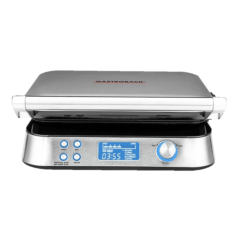 Waffle Iron Gastroback 42424 1600 W silver/grey Manufacturer code 42424