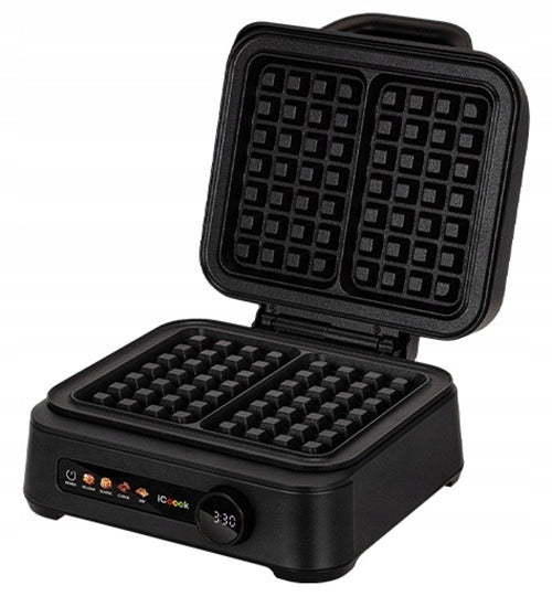 Waffle Iron ICOOOK MGO-IC-01 Black