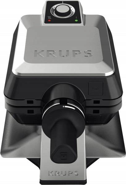 Waffle Iron Krups 1200 W FDD95D 2 non-stick waffles Brand Krups