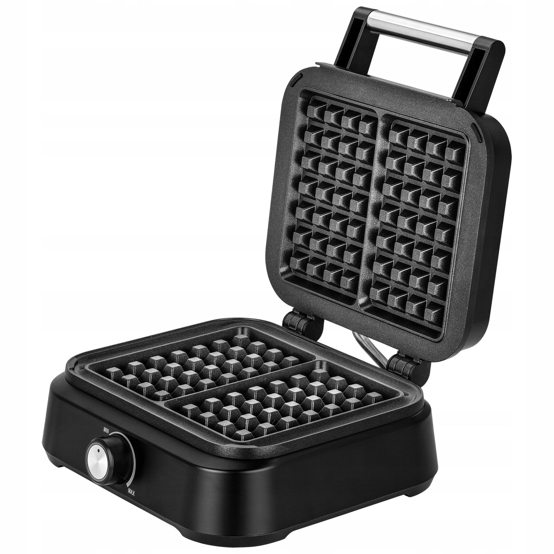 Waffle Iron MPM MGO-40 HIGH POWER 1500W STRONG Black Brand no brand
