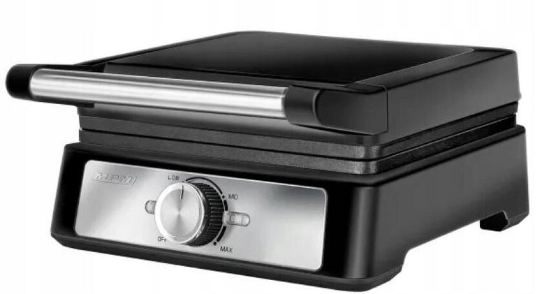 Waffle Iron MPM MGO-41/C 1600 W Non-stick coating Black and silver